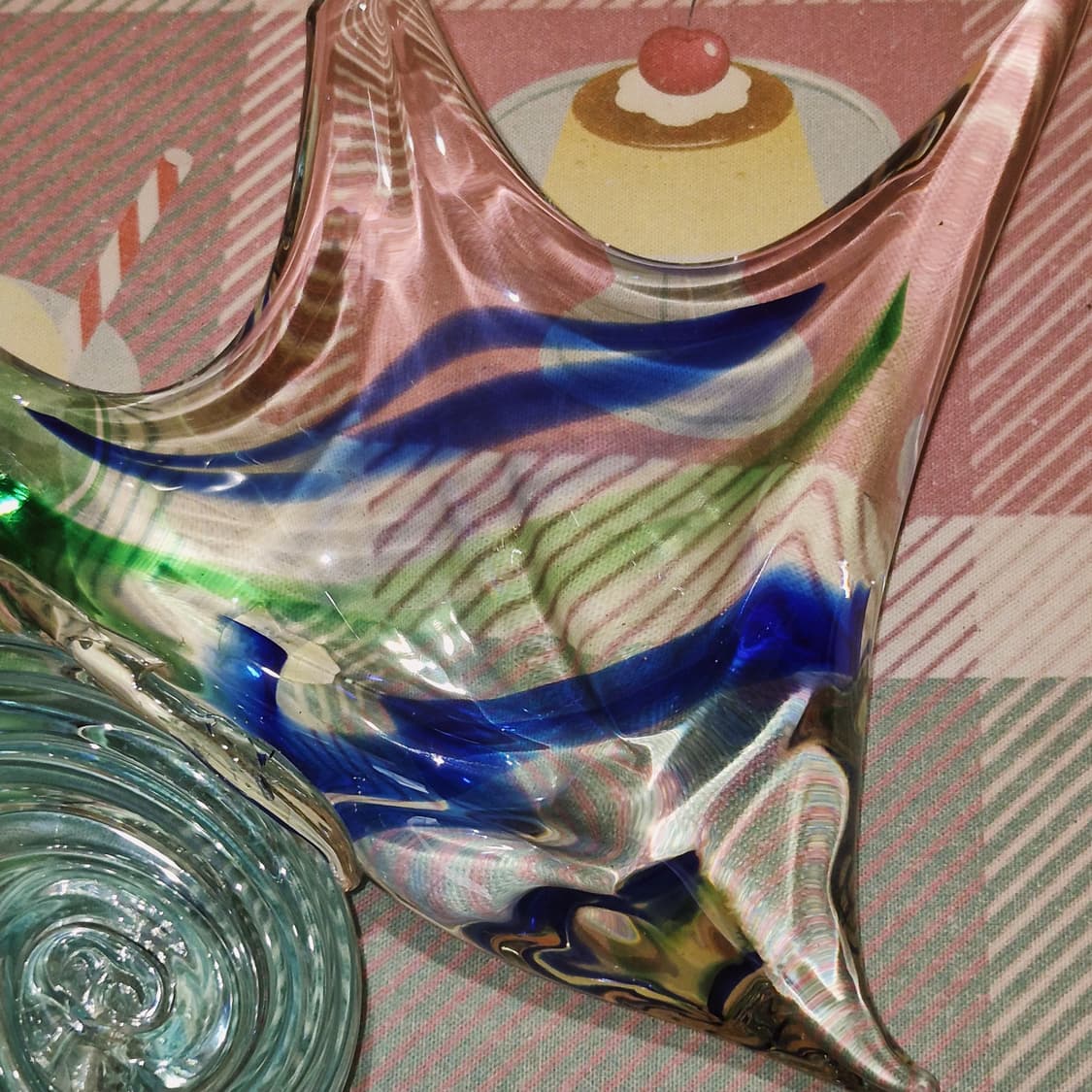 70s 멀티글라스 엔젤피쉬 특대형 오브제 상품이미지7