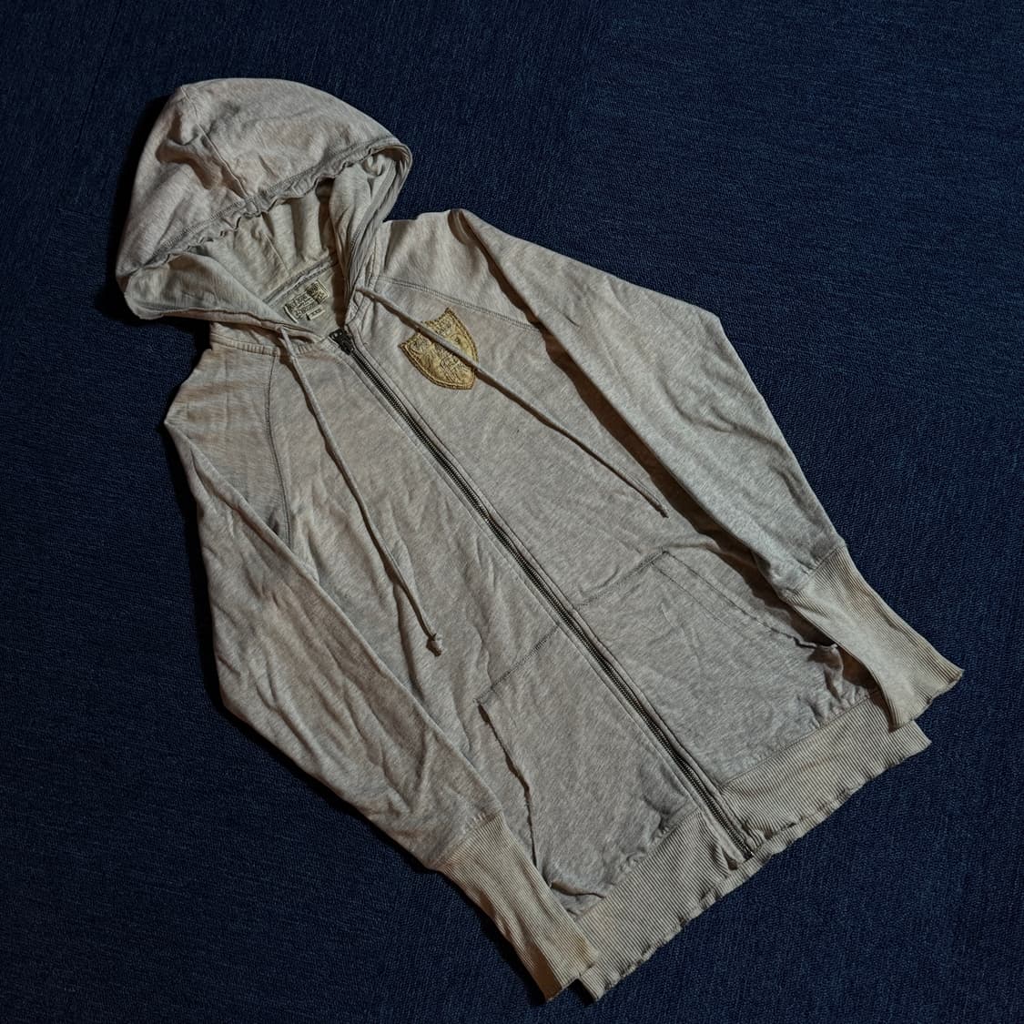 폴로 랄프로렌 빈티지 워싱 후드집업 상품이미지1