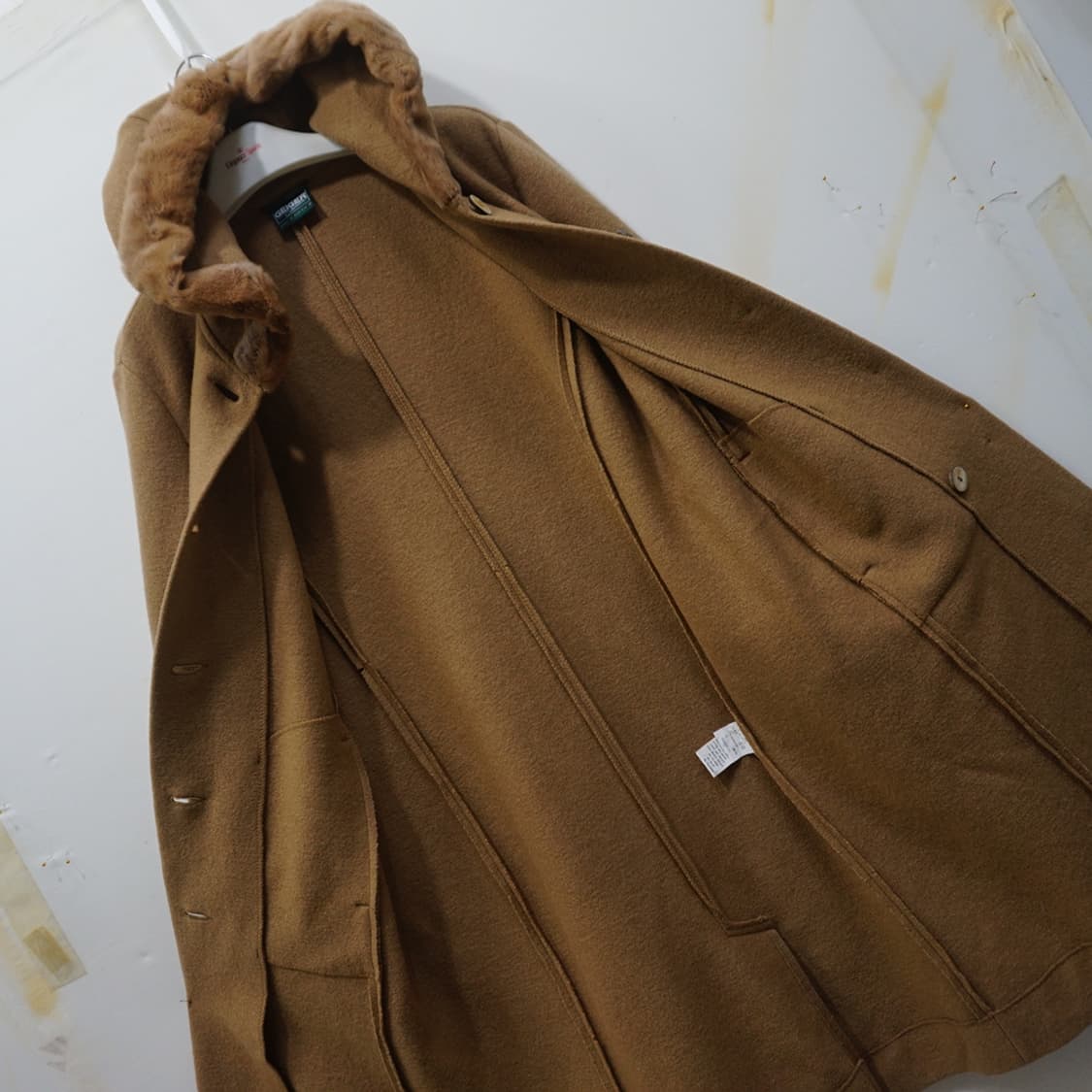 호주 국내매장판 가이거 울 후드 롱 코트 여성 L 사랑봉봉 상품이미지3