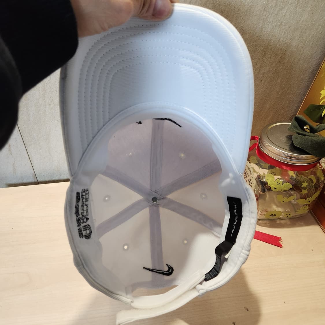 Nike Golf 화이트 볼캡 | Applied Materials 패치 상품이미지6