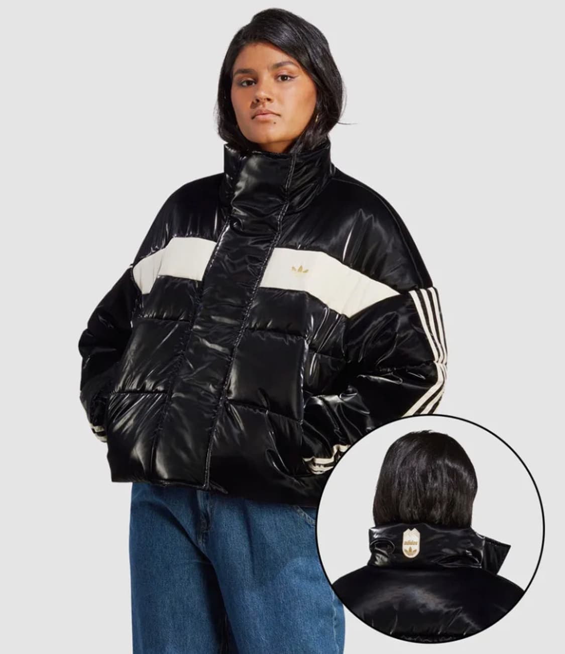 아디다스 스키 시크 푸퍼 재킷 패딩 상품이미지2
