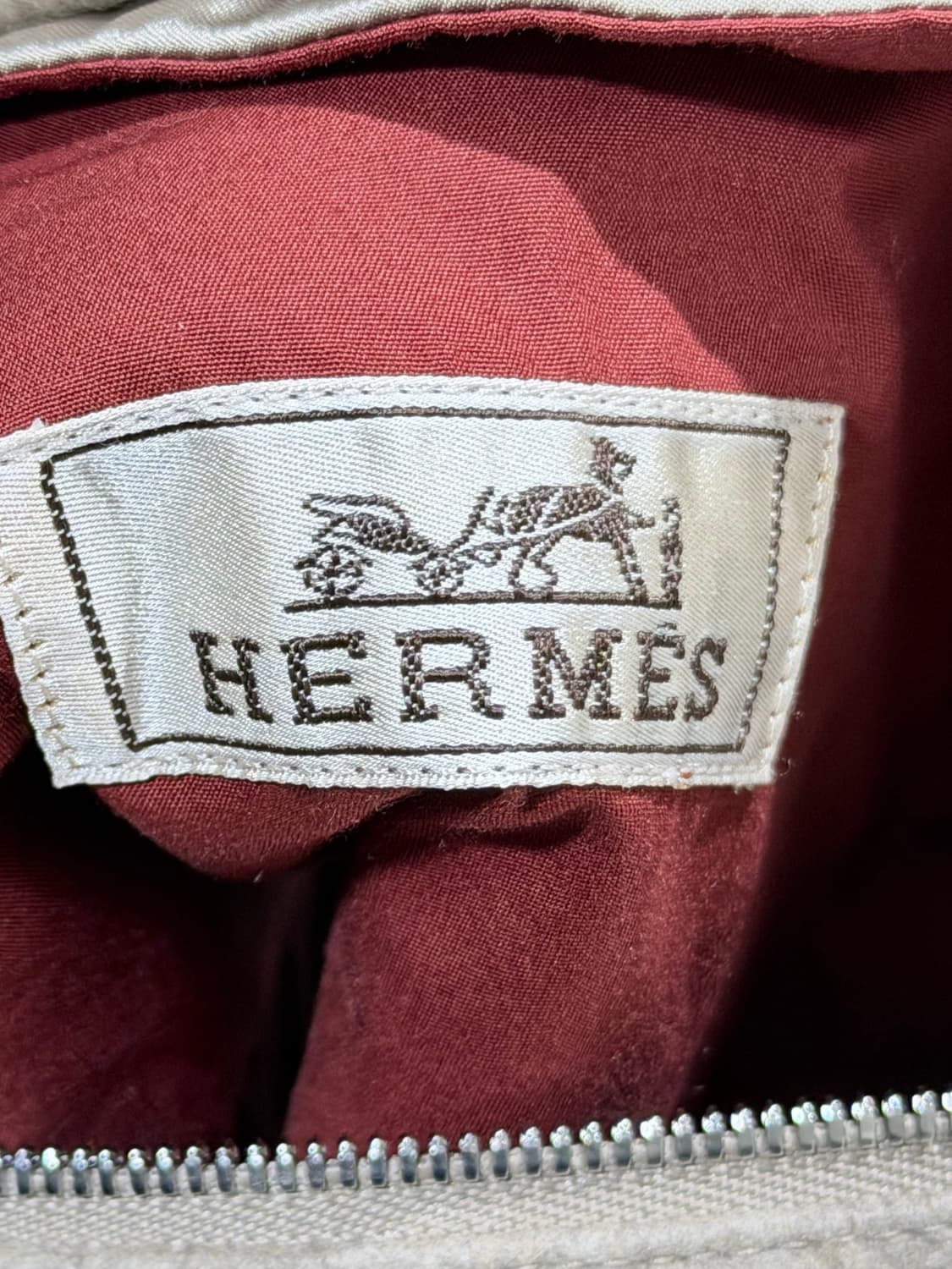 (A+/50) / 에르메스 배색 ZIP 캐시미어 자켓 상품이미지7