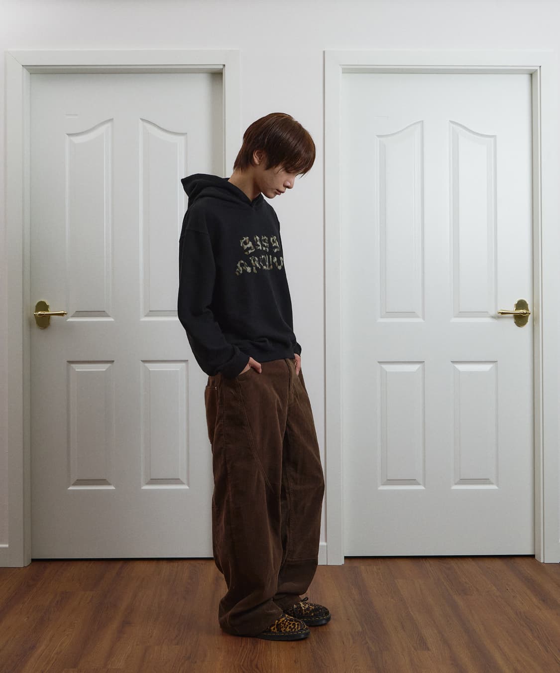 9999아카이브 브라운 코듀로이진 (Flow Coduroy jeans) 상품이미지2