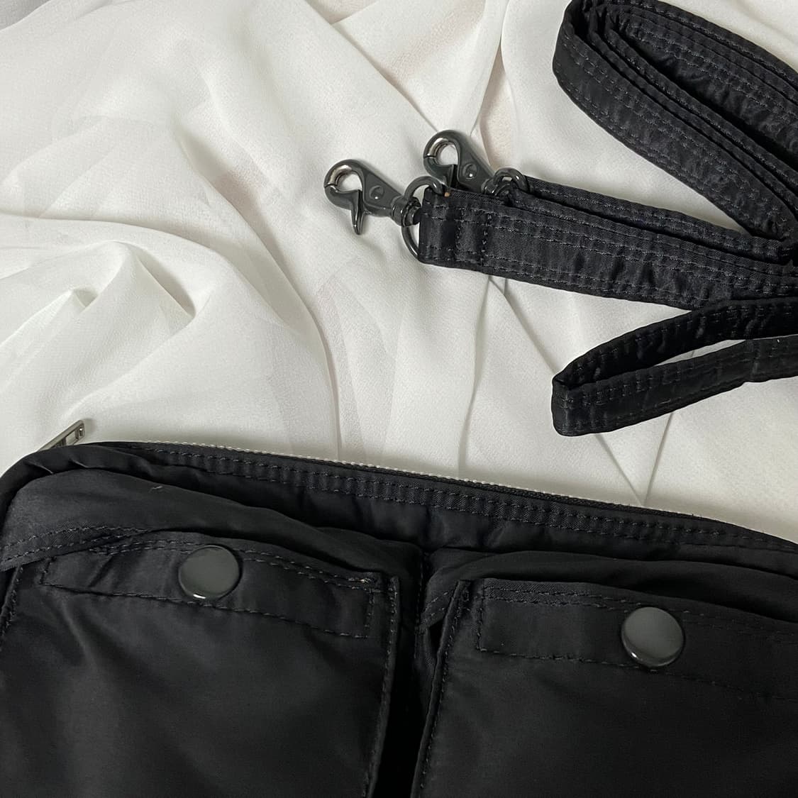 신형)PORTER 포터 탱커 숄더백 XS 블랙 상품이미지3