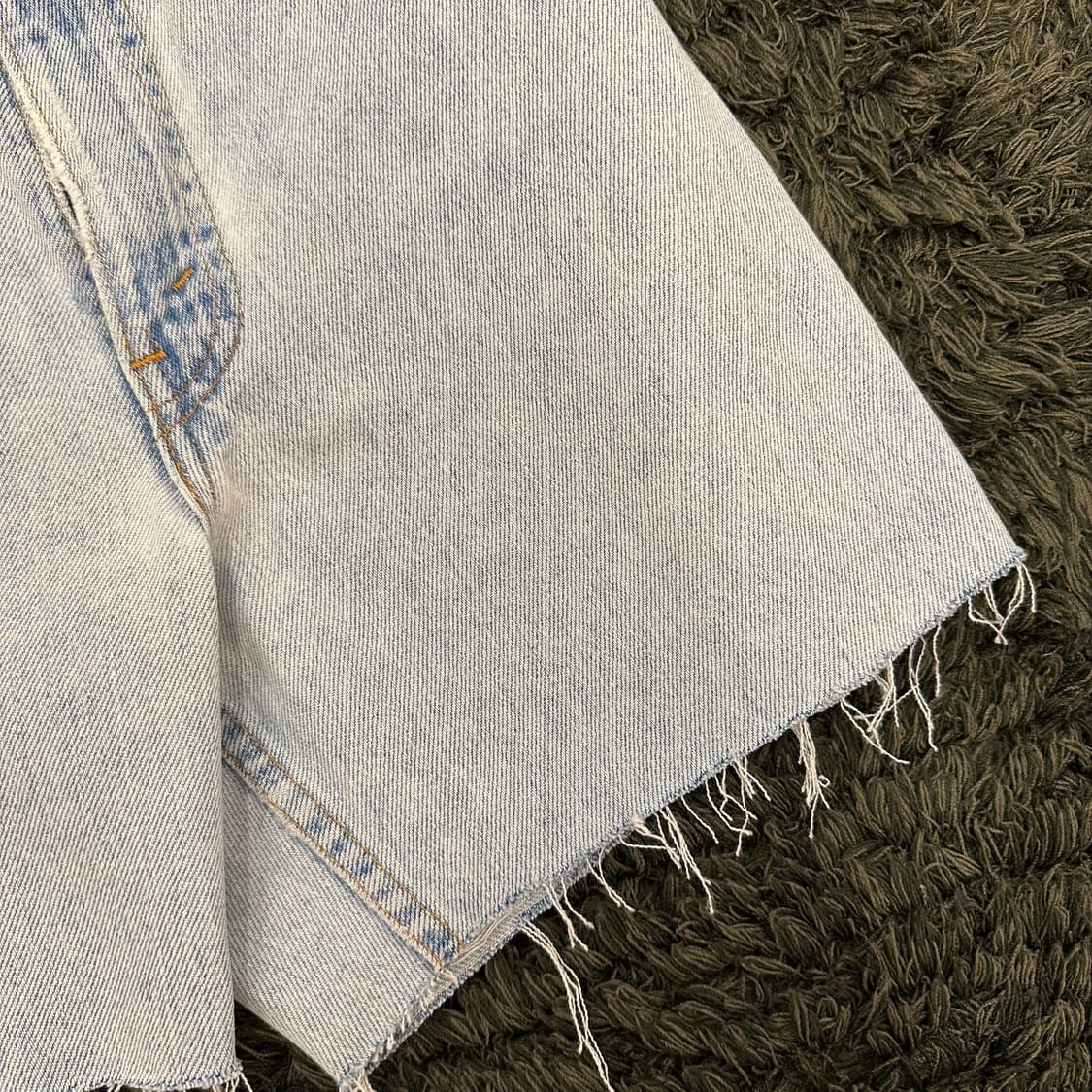 (28.5inch) 90s 리바이스 데님 쇼츠 청반바지 상품이미지6