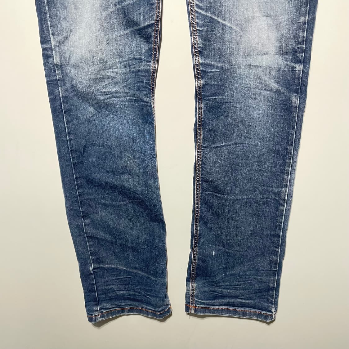 EVISU 에비수 오렌지 갈매기 데님팬츠 상품이미지8