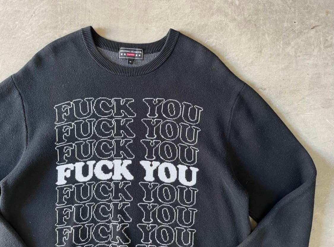 Supreme x HYSTERIC GLAMOUR Sweater 상품이미지3