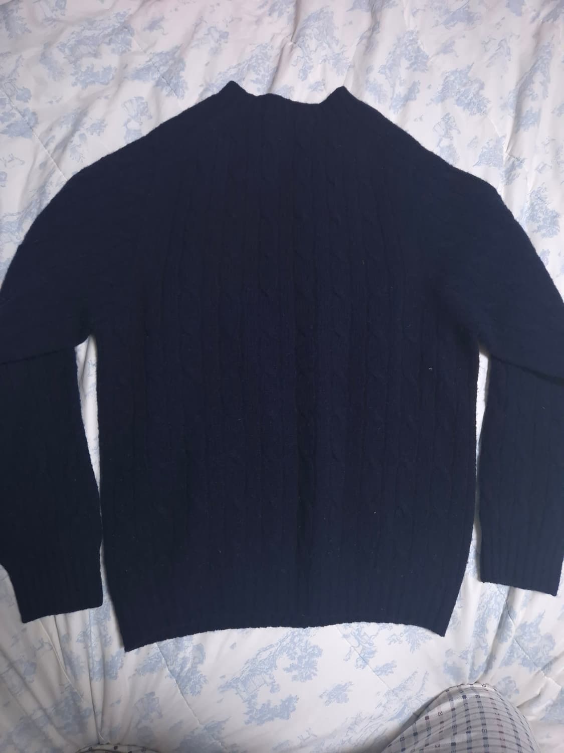 드레익스 셔틀랜드 울 케이블 니트 L 상품이미지4