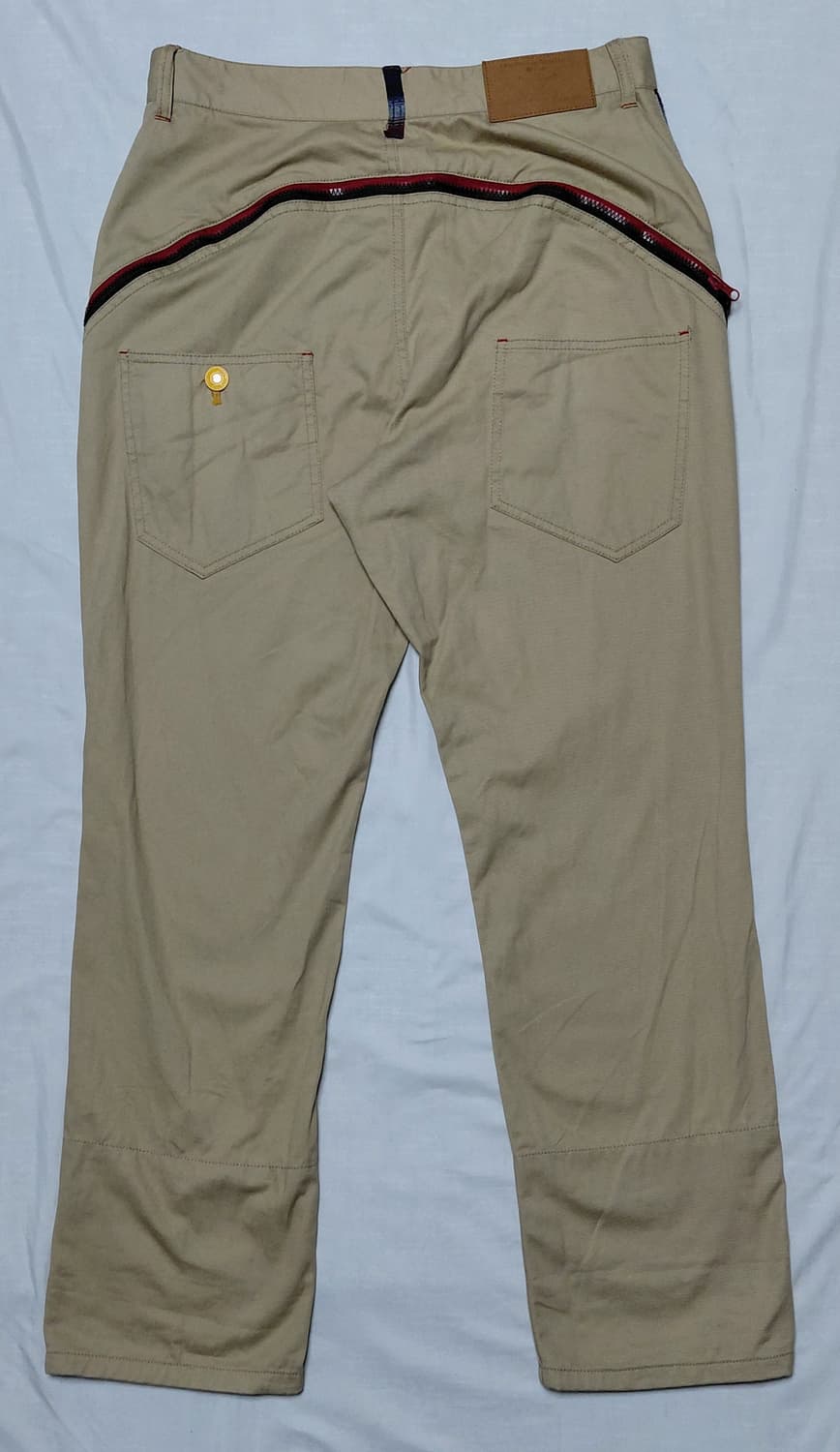 업스마일(UP!SMILE) 시그니처 지퍼 디테일 치노 팬츠 (79사이즈) 상품이미지8