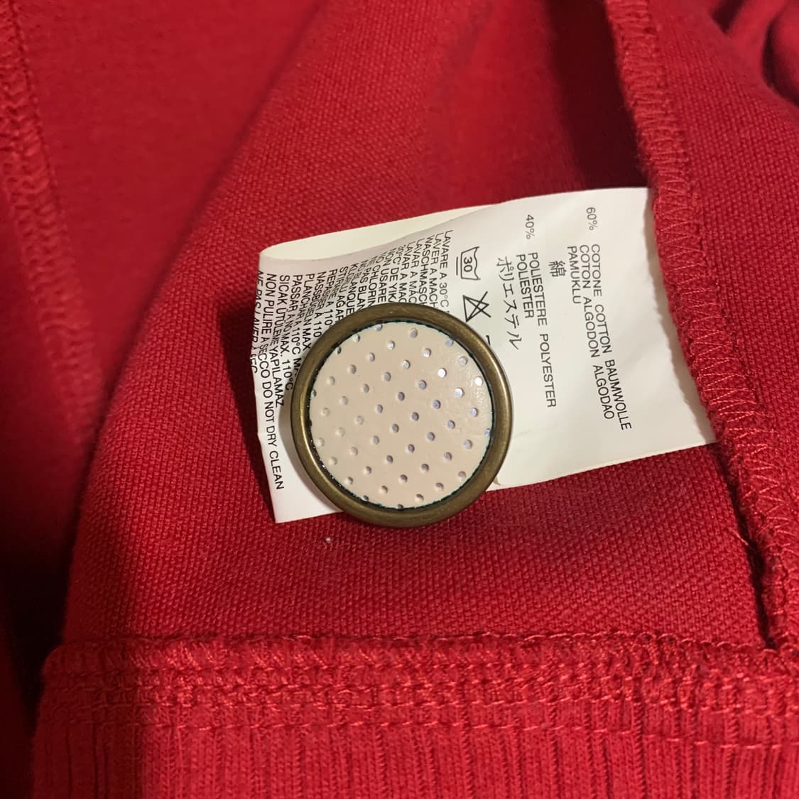 디젤 레드 재킷 상품이미지7