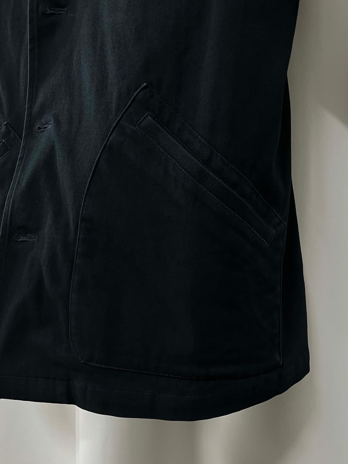 80's 챕스 랄프로렌 블랙 코튼트윌 헌팅 카코트 초어자켓 상품이미지7