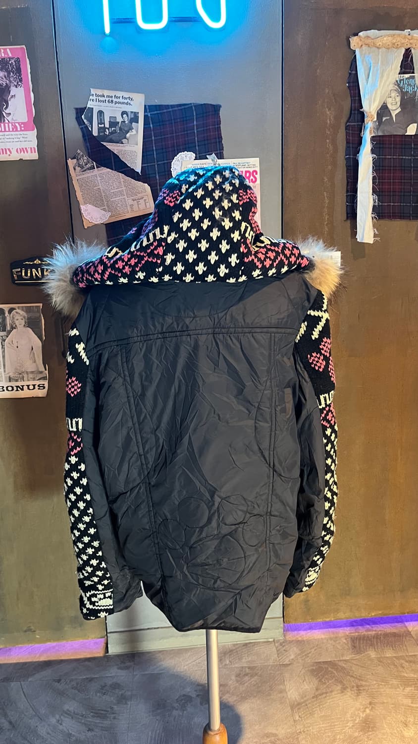 코위찬 퍼 패딩 상품이미지6