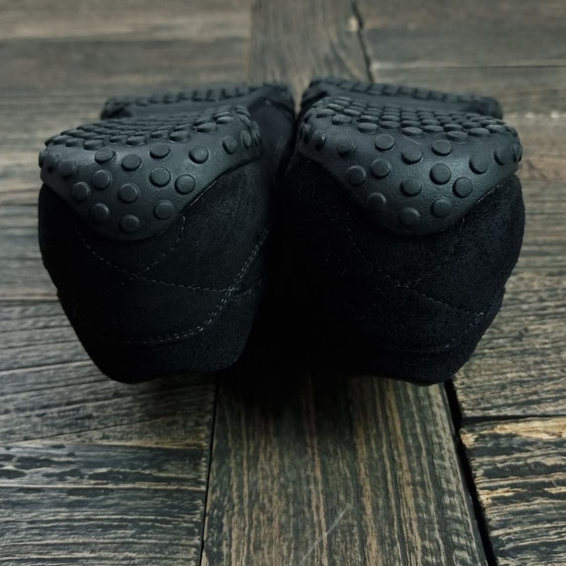 [야세] 스파이더 왁스 워싱 스웨이드 스니커즈 블랙 M17500 상품이미지6