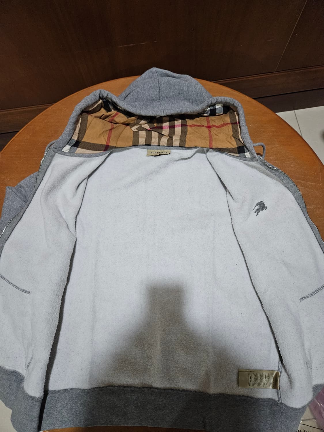 버버리 후드집업 상품이미지4