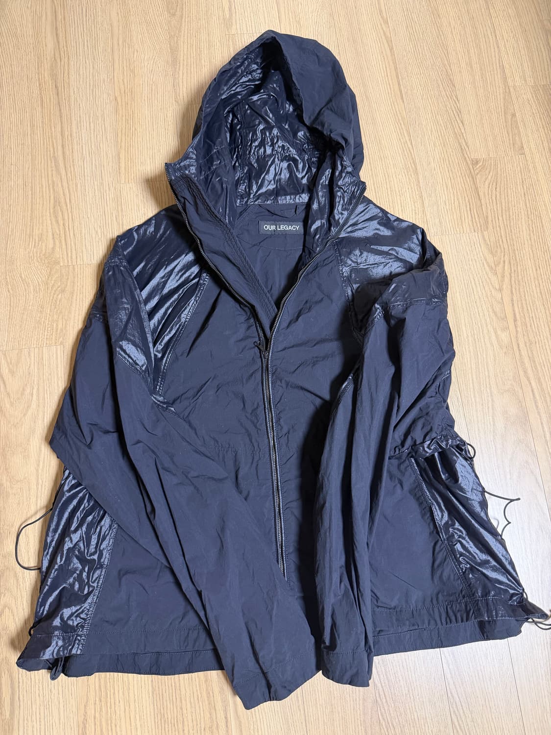 (50) 아워레가시 레트로스펙 자켓 바람막이 윈드 블랙 상품이미지3