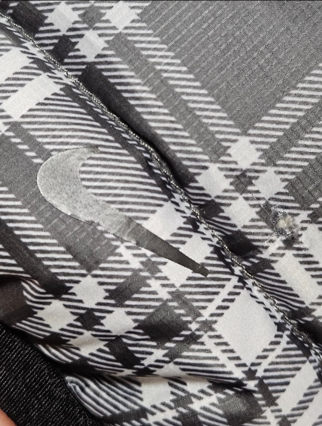 나이키 acg 체크 경량 패딩/구스/빈티지 00s 상품이미지4