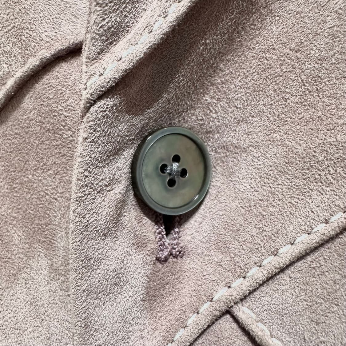 22s/s 에르메스 고트 스웨이드 반팔 셔츠 상품이미지4