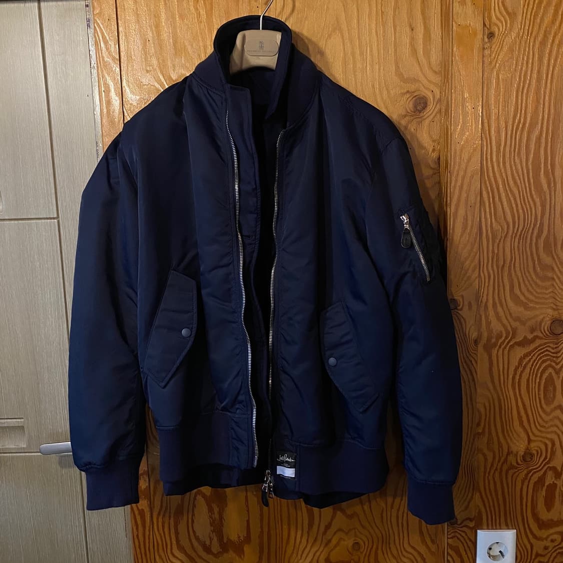 로로피아나 x 히로시 후지와라 2022 리버서블 봄버 자켓 상품이미지3