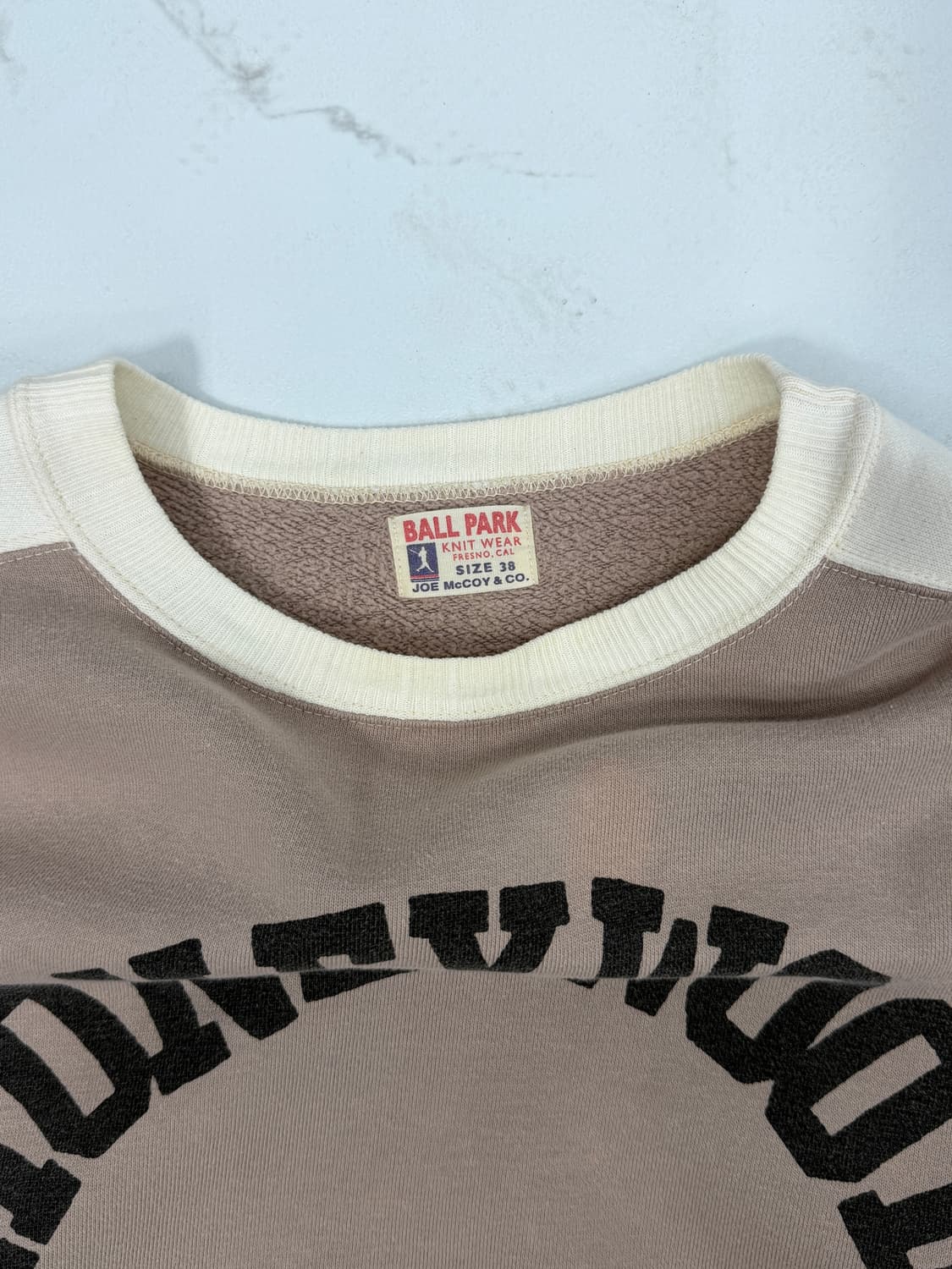 Joe McCoy “Two-Tone Ball Park” Sweat 상품이미지3