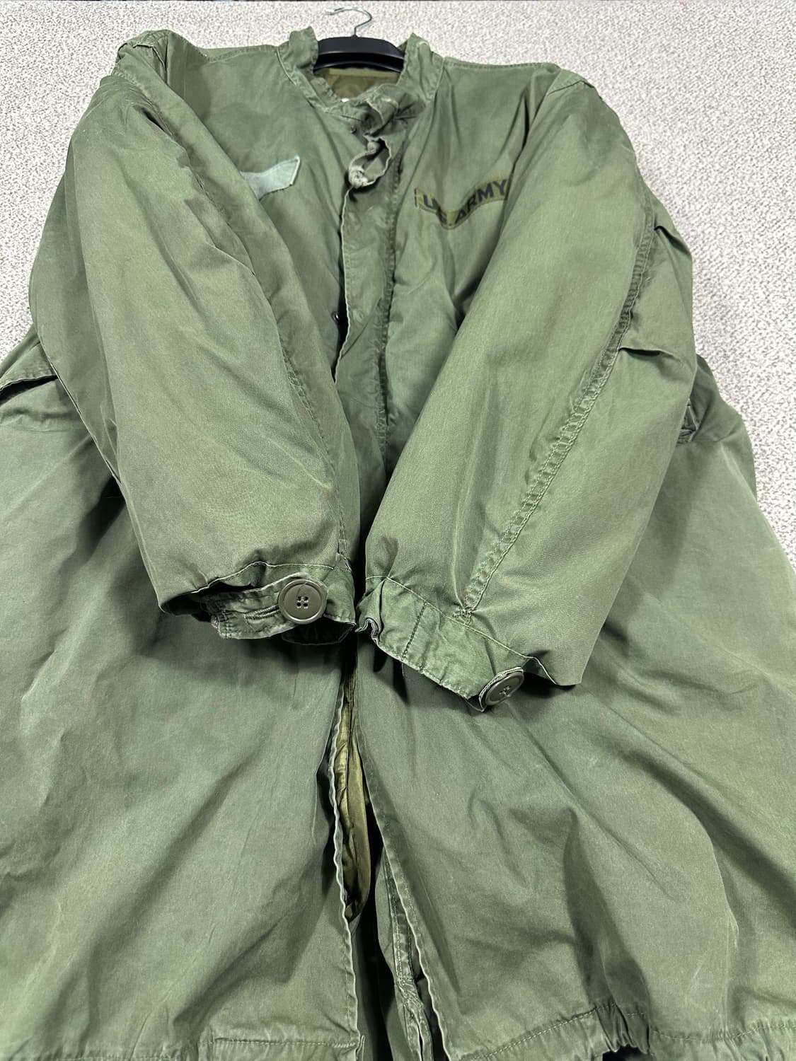 80s 오리지널 us army M65 피쉬테일 캐파카 상품이미지9