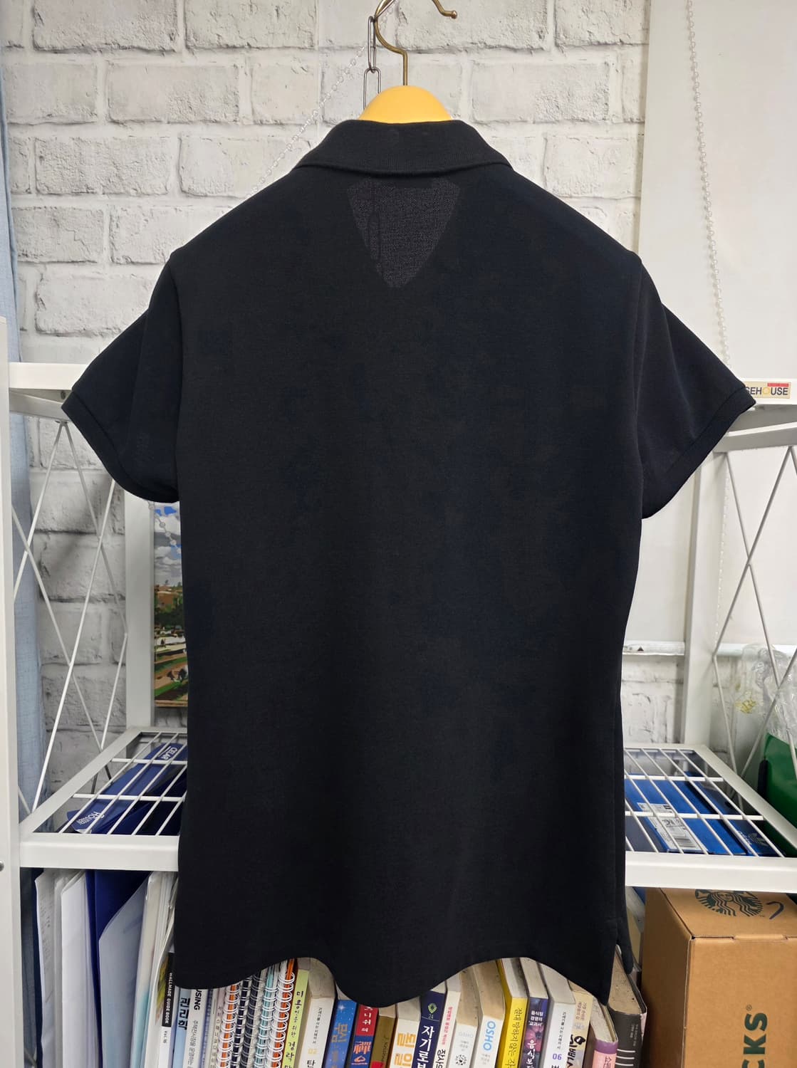 폴로랄프로렌 여성 반팔티 S~M 슬림핏 블랙 포니 카라 폴로셔츠 WM44 상품이미지3