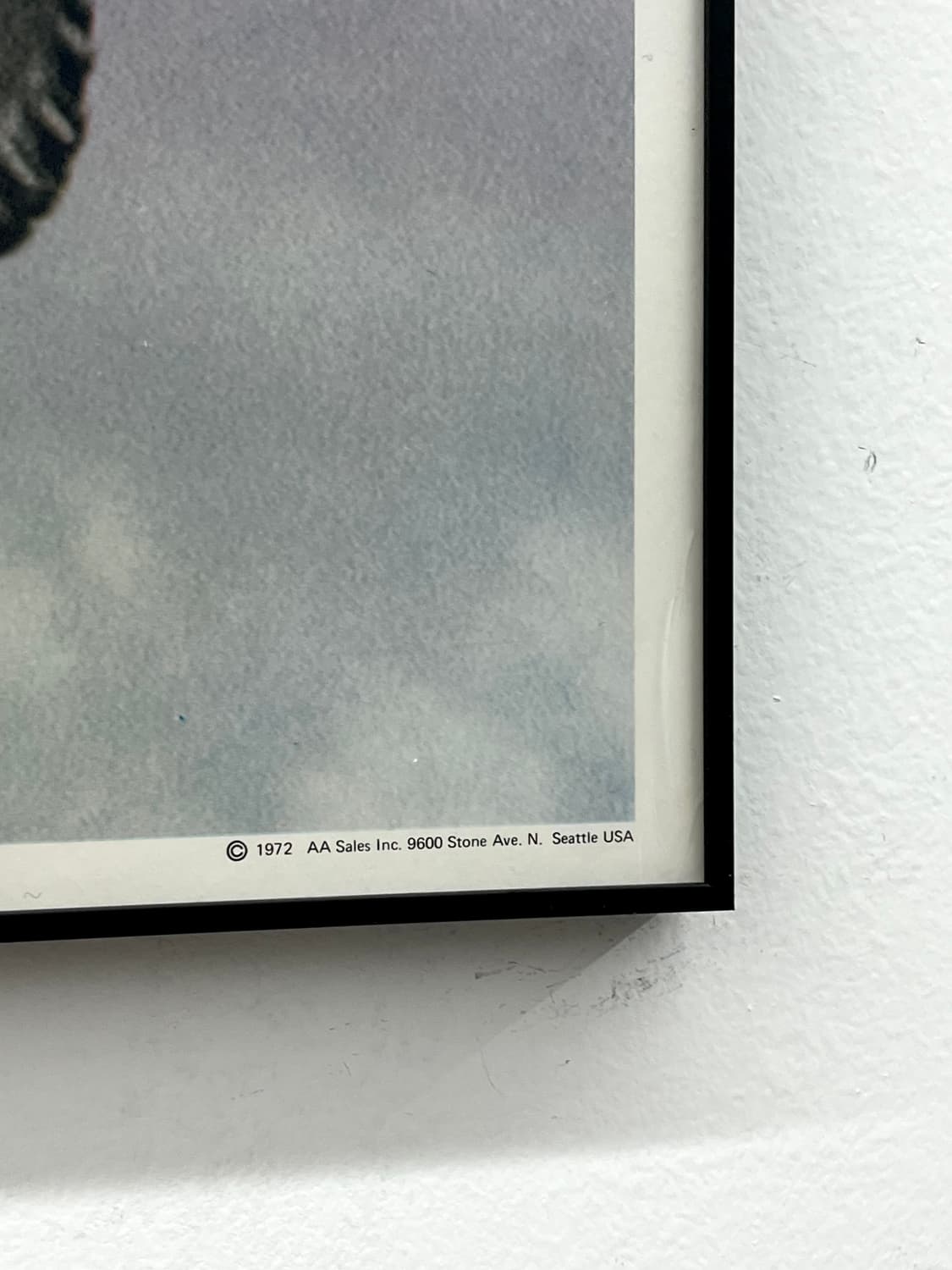 바이크 오토바이 빈티지 포스터 (액자포함) 상품이미지3