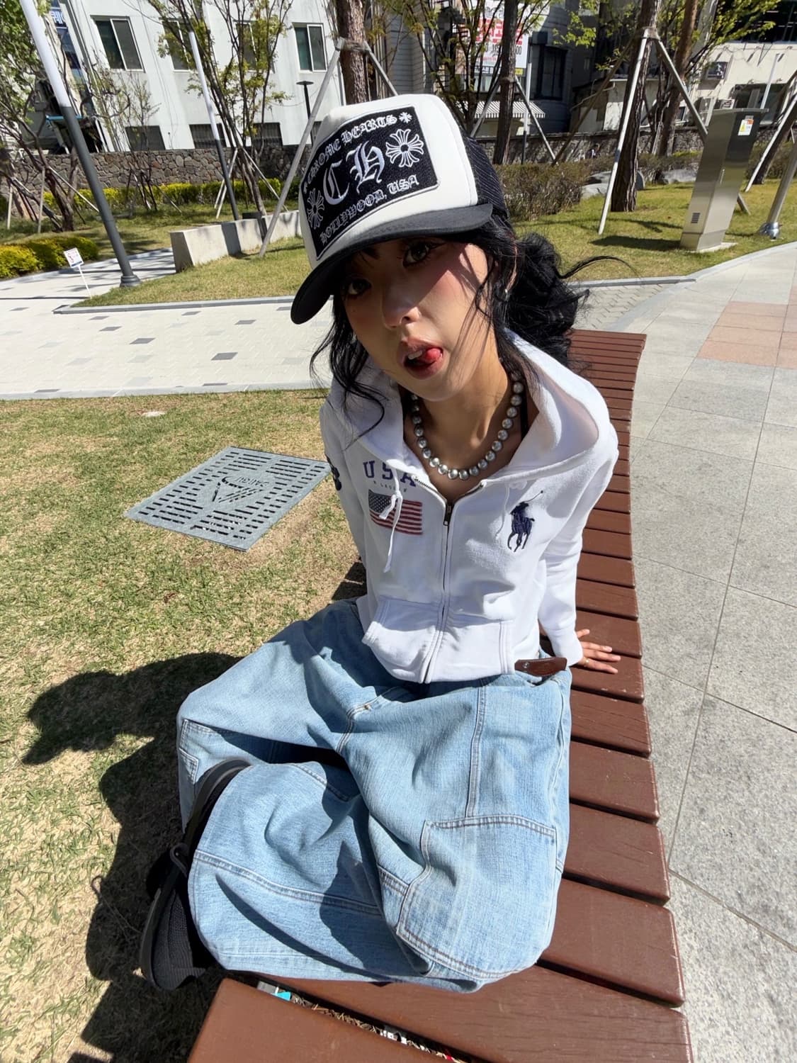 Polo Big Pony Hood Zip-Up 상품이미지1