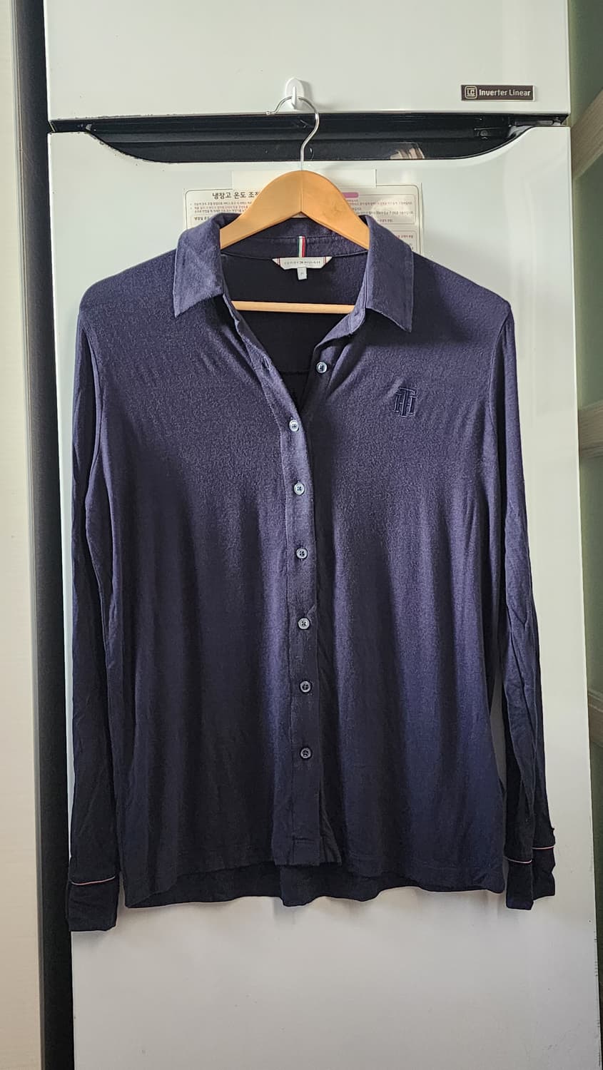타미힐피거 네이비 여성 셔츠 M 상품이미지1