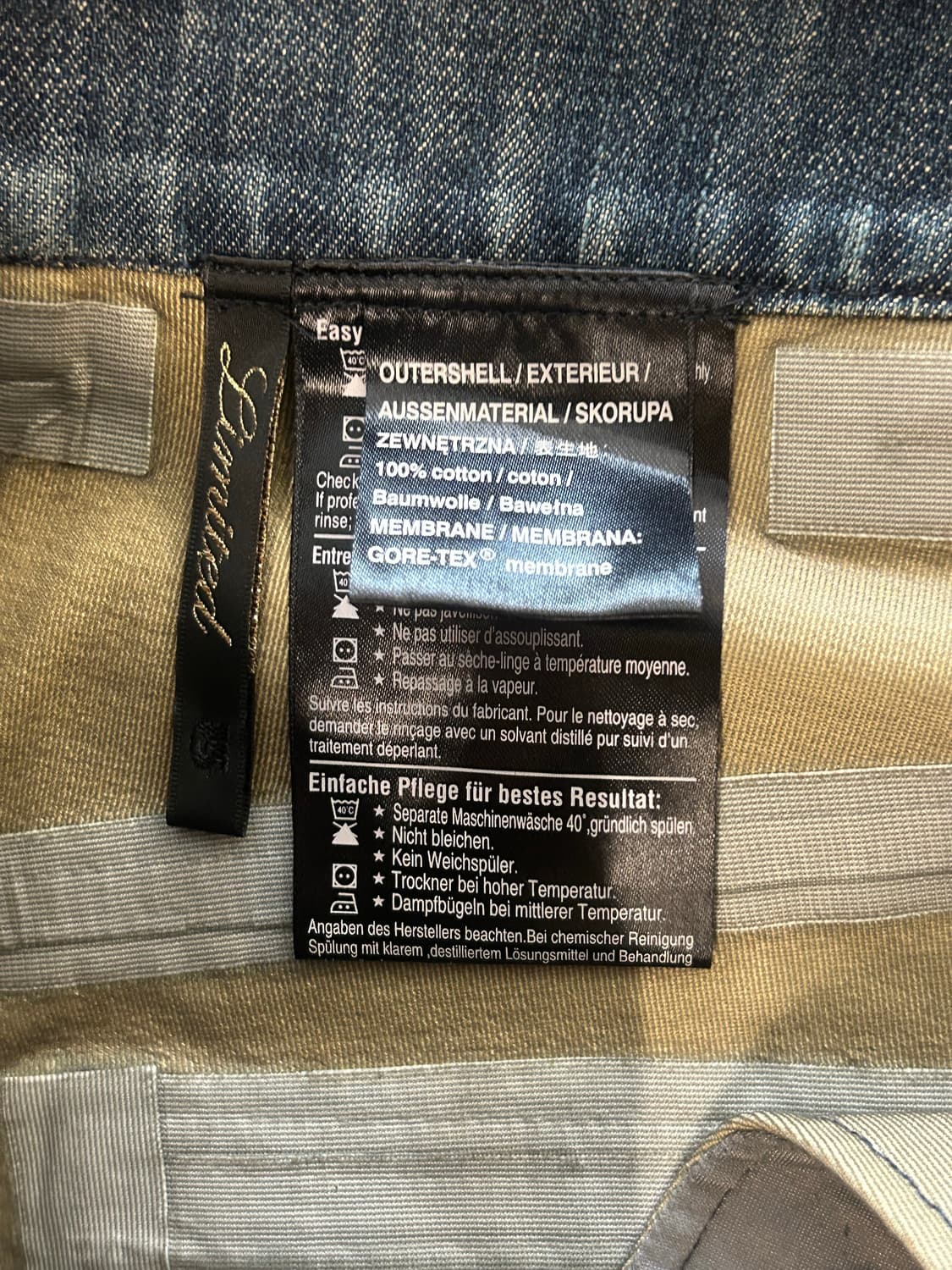 Burton Goretex limited 방수 데님 상품이미지4