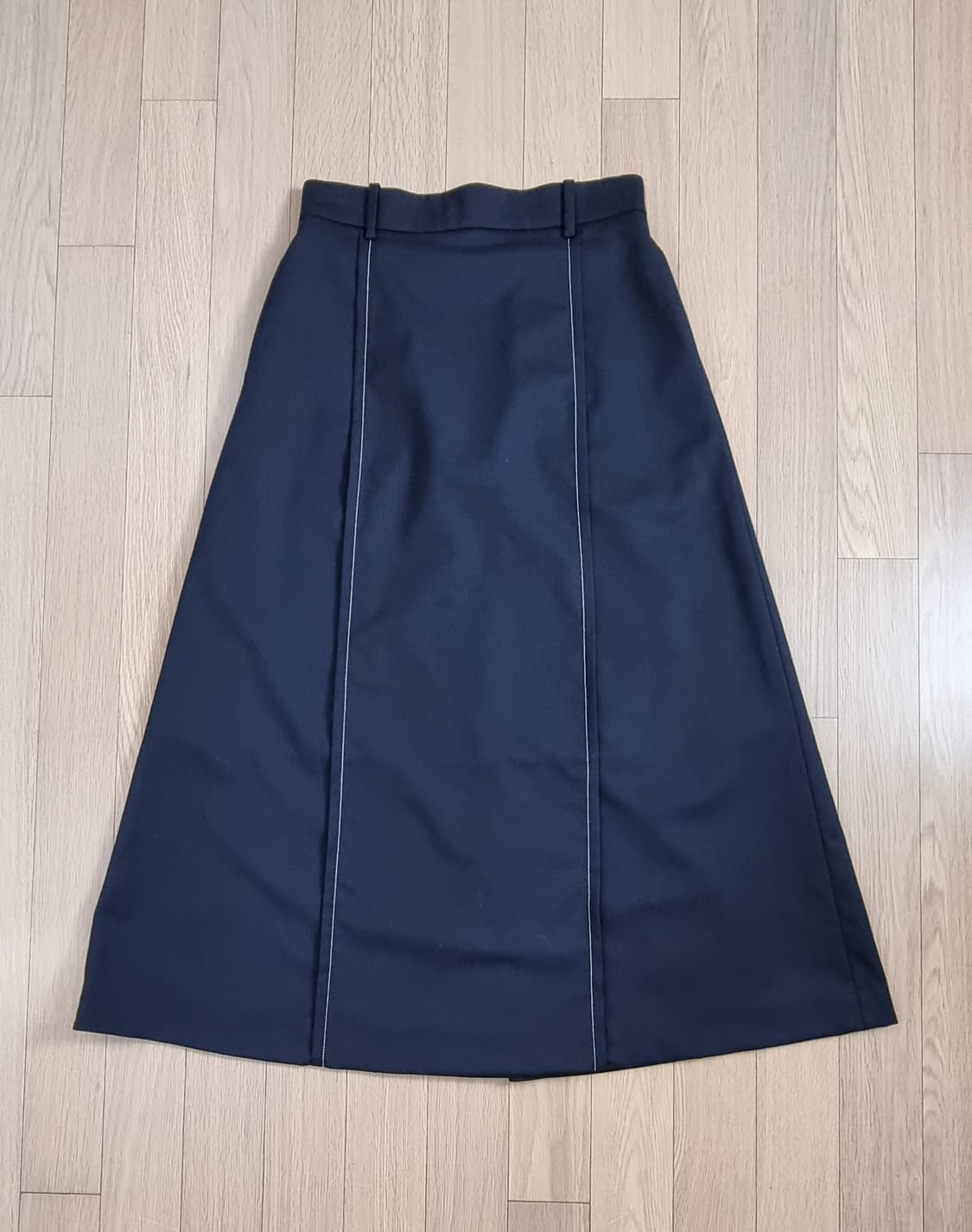 아바몰리 울 더블 크롭 롱치마 셋업 Free _ 여성,실측 확인 상품이미지7