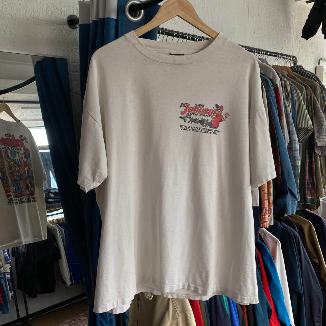 🌊96년 BIG JOHNSON 싱글스티치 티셔츠 상품이미지2