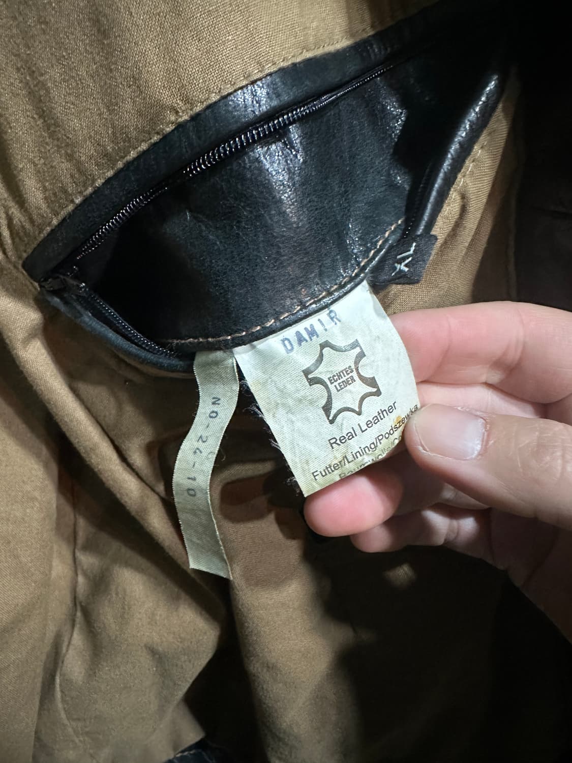 Chevirex 레더 싱글라이더자켓 XL 상품이미지8