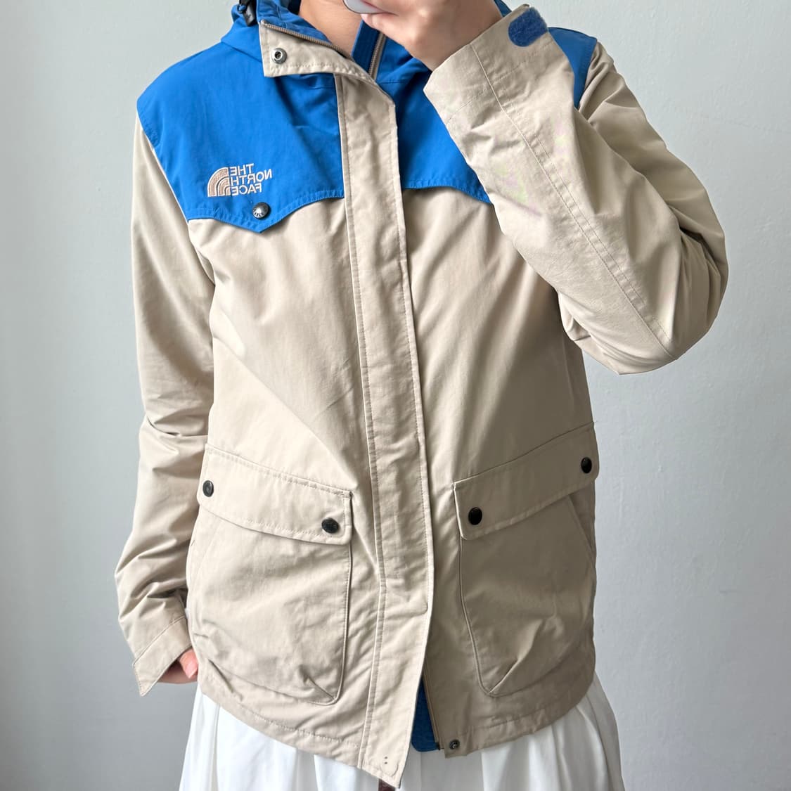 [M] 노스페이스 배색 바람막이 상품이미지2