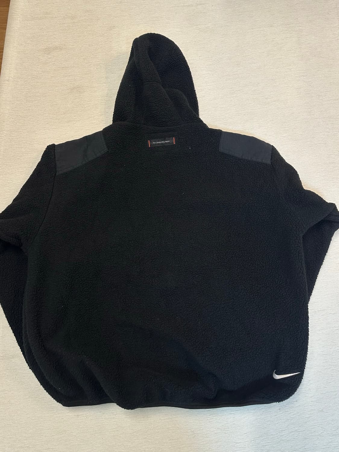 (S)90s 나이키 acg 닌자플리스 후드 블랙 usa 상품이미지6