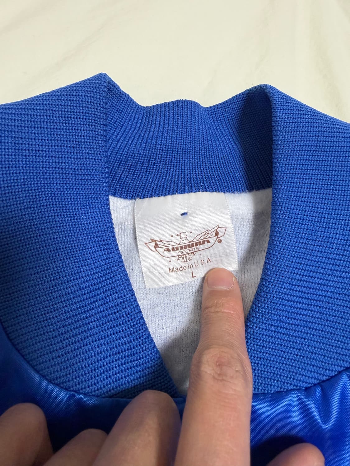 90’s Vintage satin jacket (made in usa) 상품이미지4