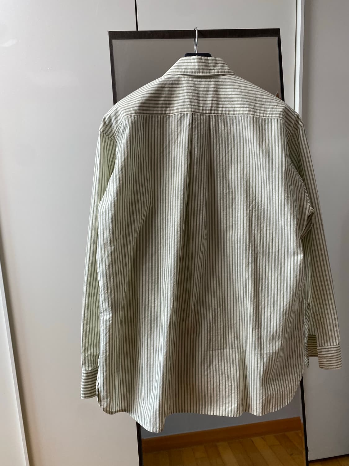Christaseya green striped shirt 상품이미지6
