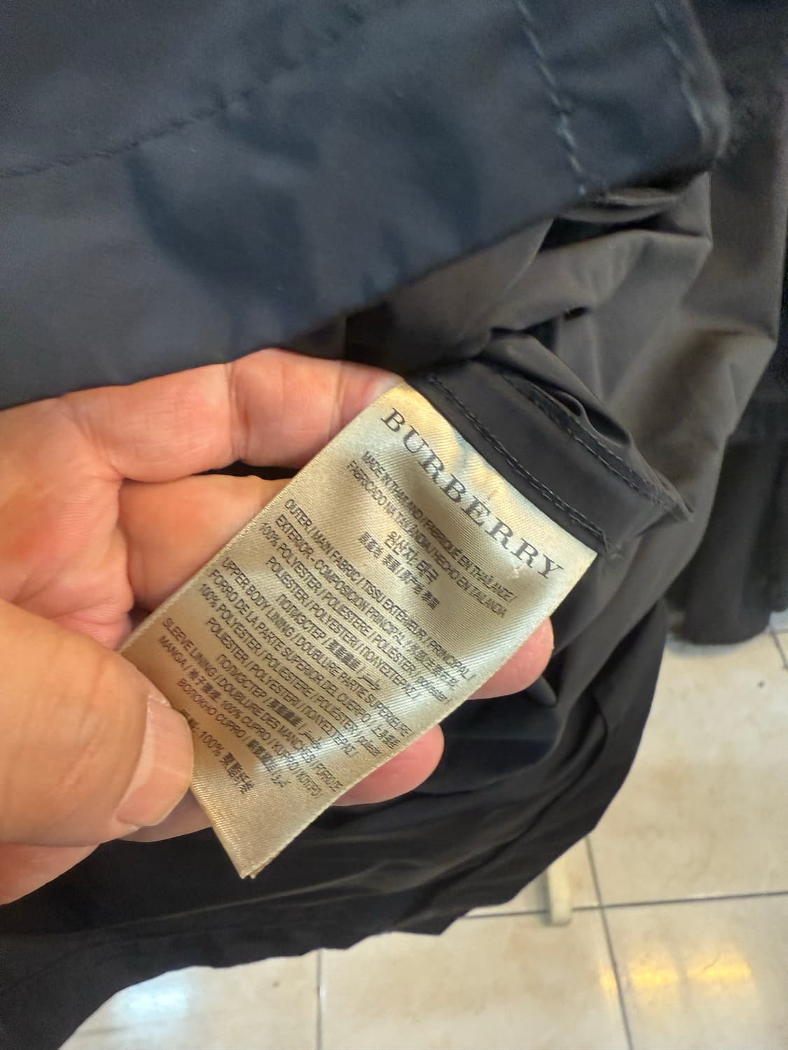 38/44-55 정품 버버리 브릿 후드바막코트 팝니다 상품이미지4