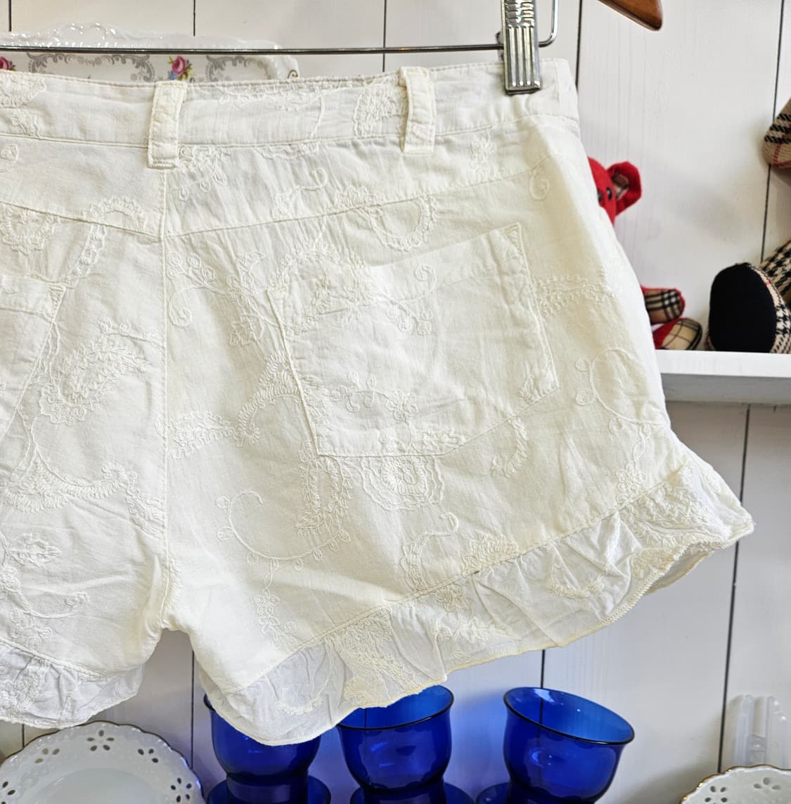 자수 프릴 숏팬츠 상품이미지6