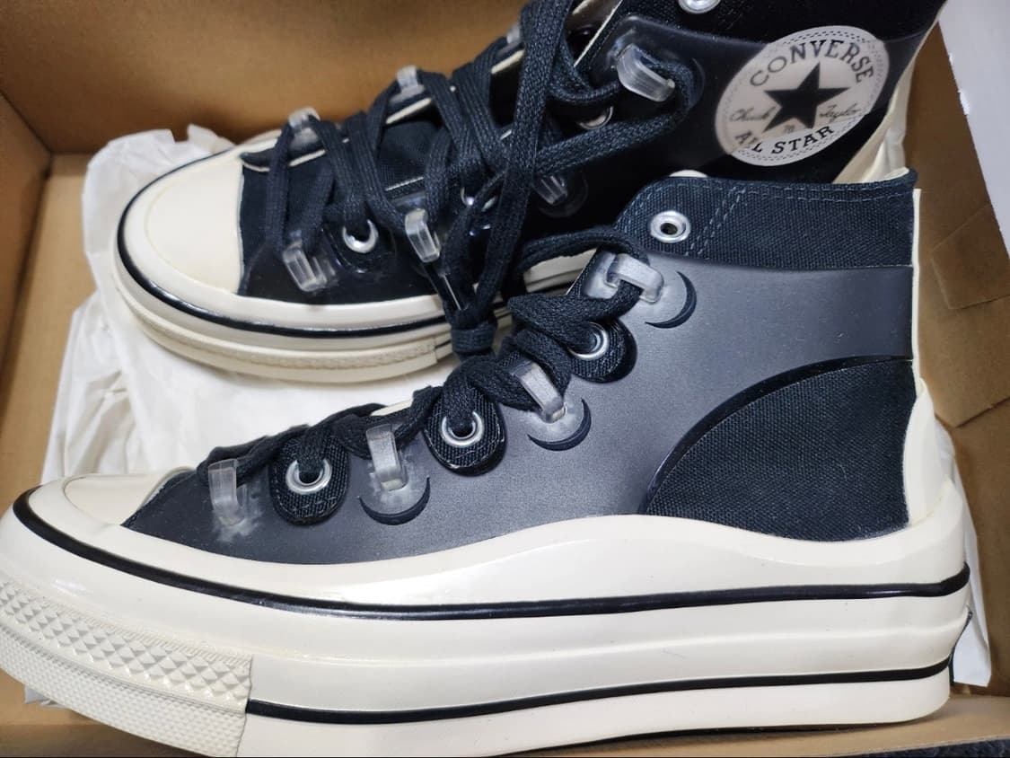 킴존스X컨버스 척 70 하이탑 블랙245 상품이미지3