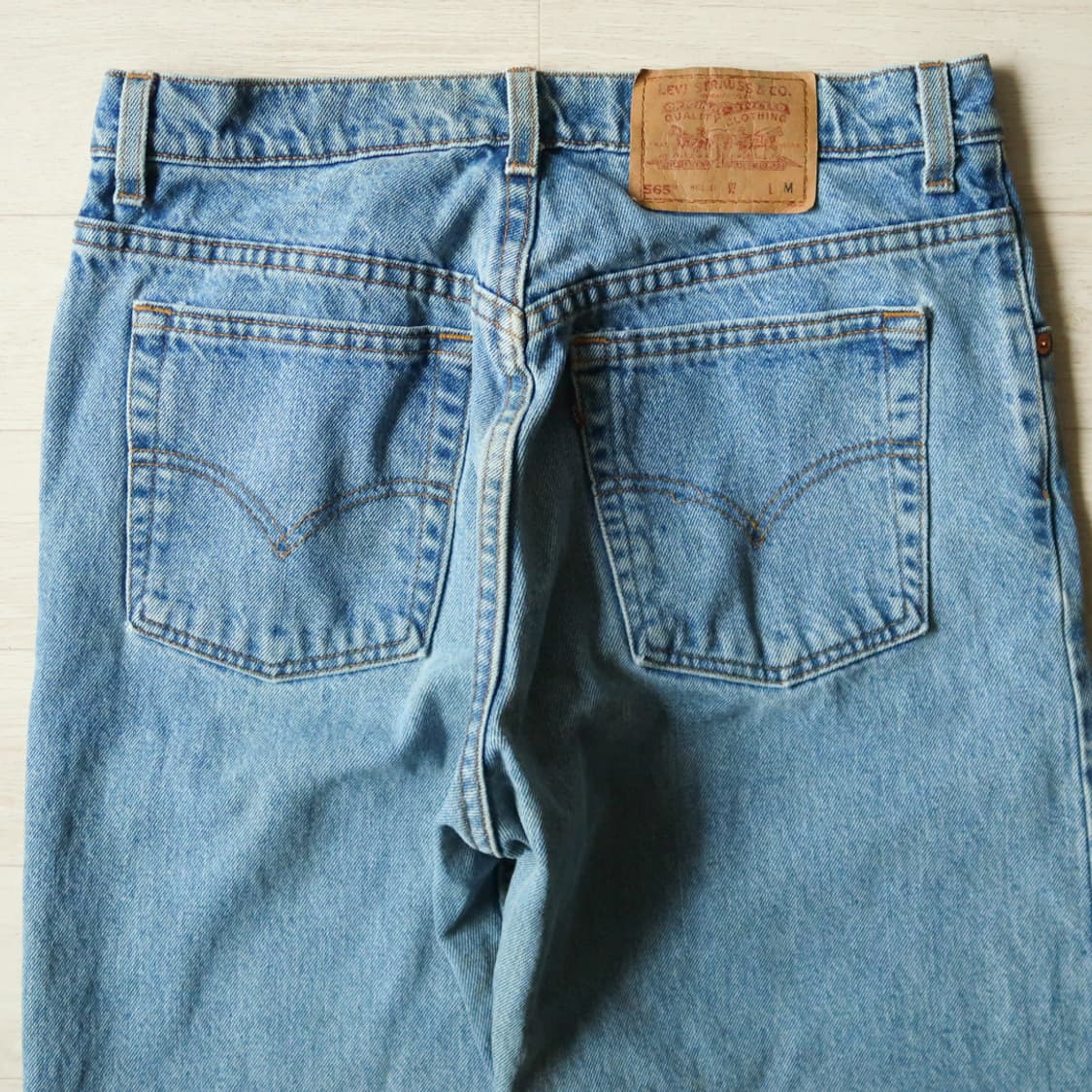 [Made in U.S.A] 빈티지 90s 리바이스 565 와이드 레그 상품이미지6