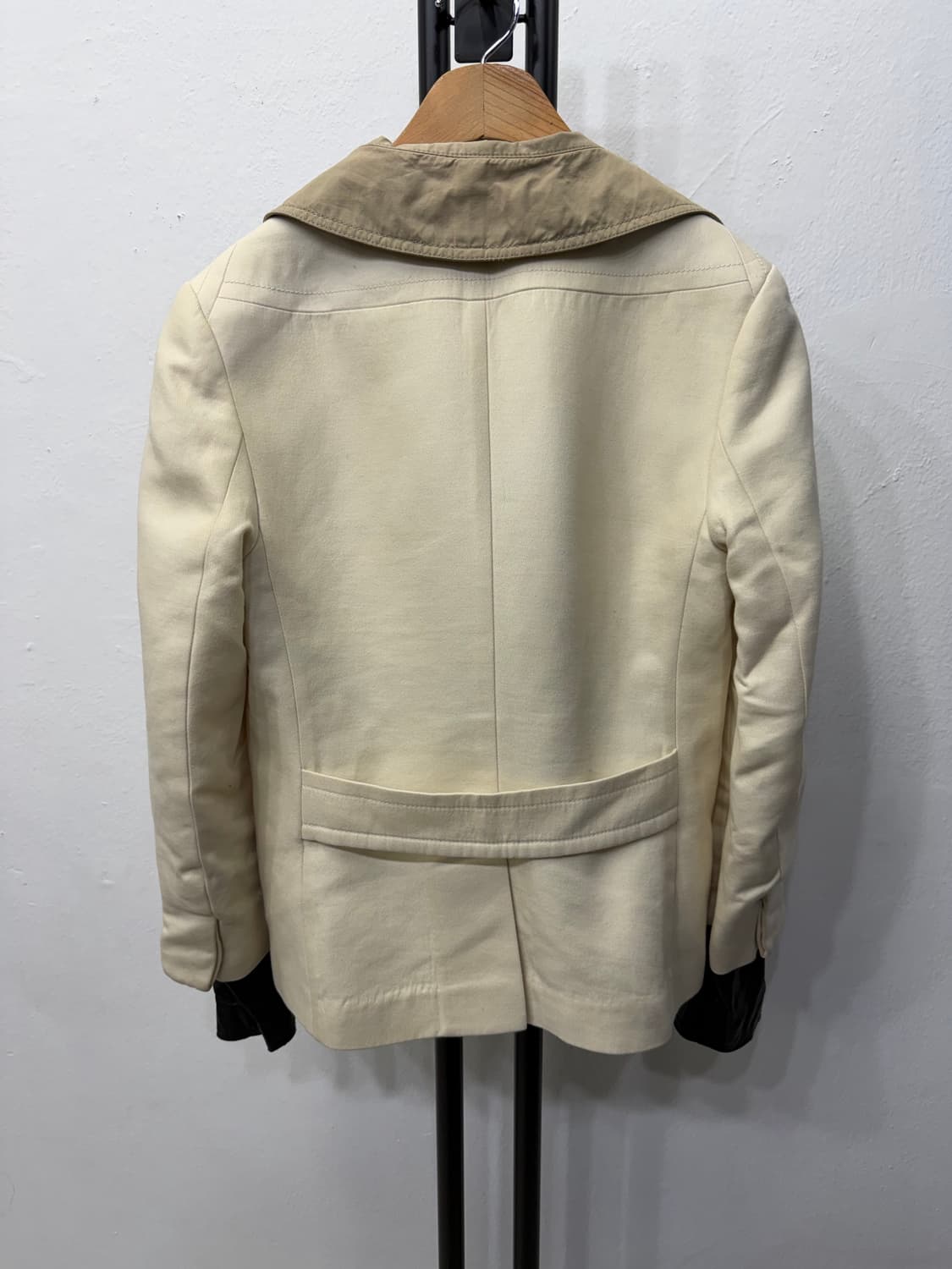 정품) 3.1 필림립 여성 아이보리 이중 자켓 2 상품이미지5