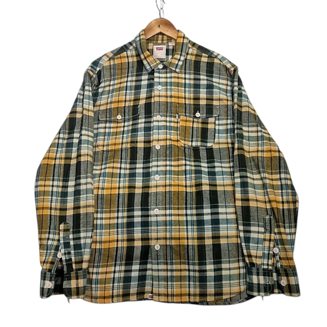 Levis 리바이스 투 포켓 체크 셔츠 상품이미지1