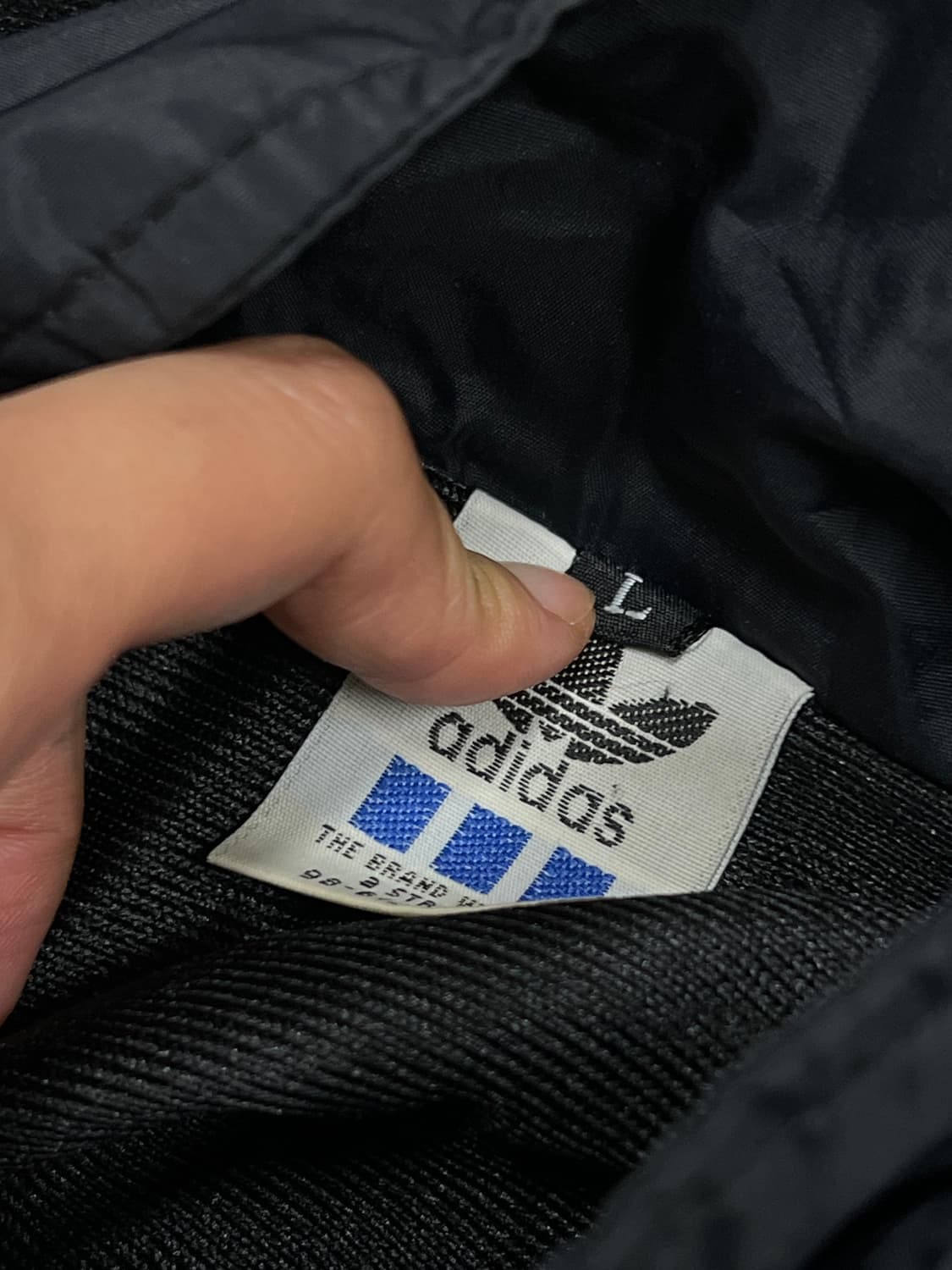 (L) 아디다스 데상트 올드스쿨 백로고 바람막이 상품이미지4