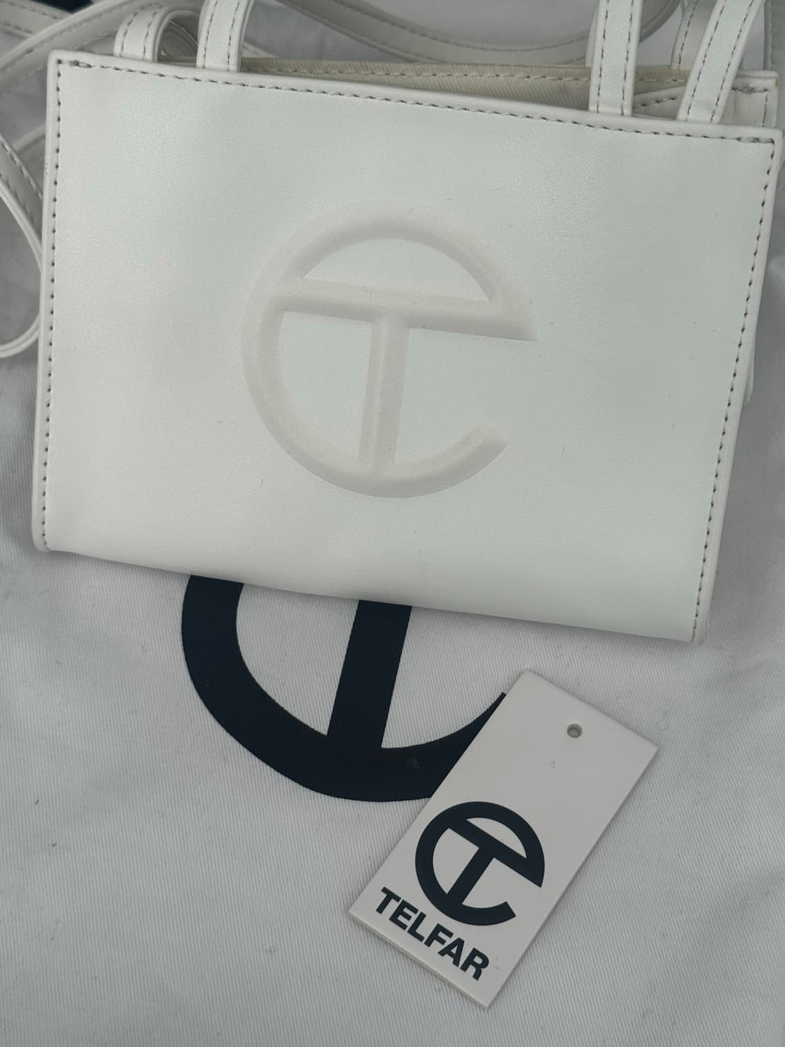 텔파 telfar 텔파 미니백 화이트 상품이미지7