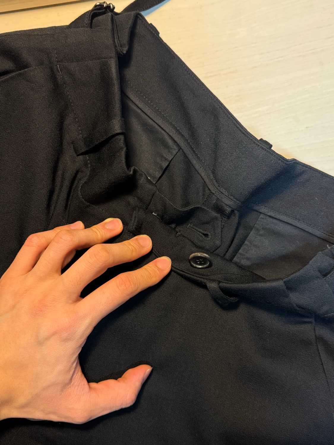 유스 23ss 와이드 트라우저 상품이미지3