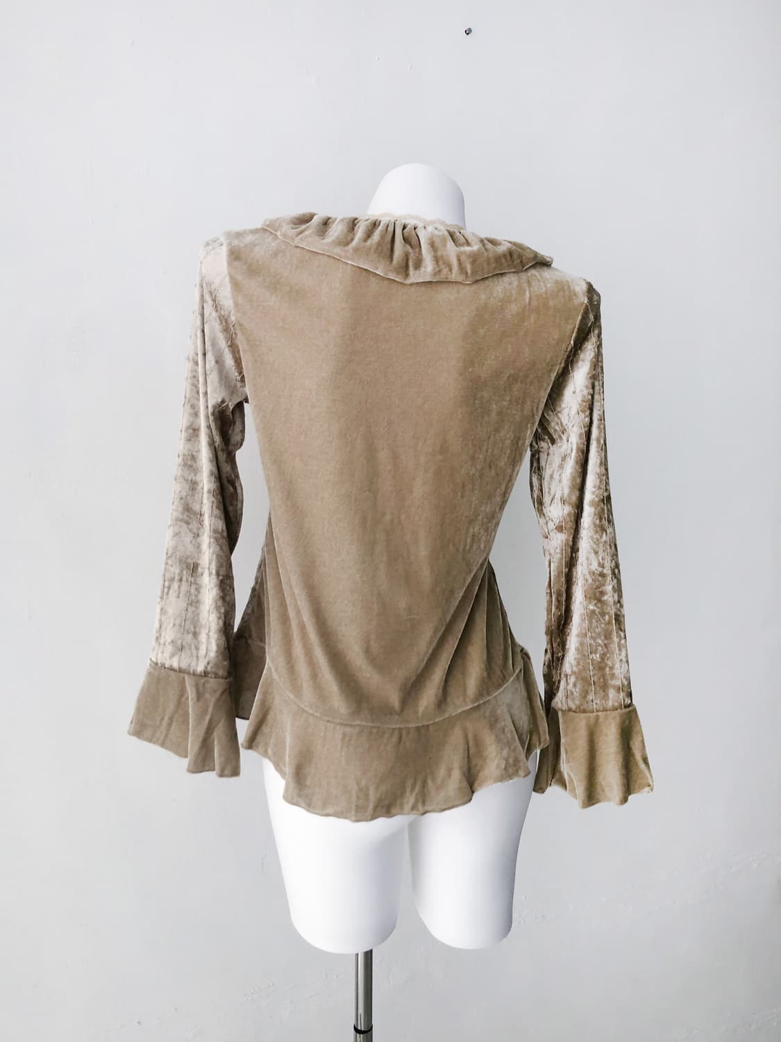 velvet frill cardigun  상품이미지3