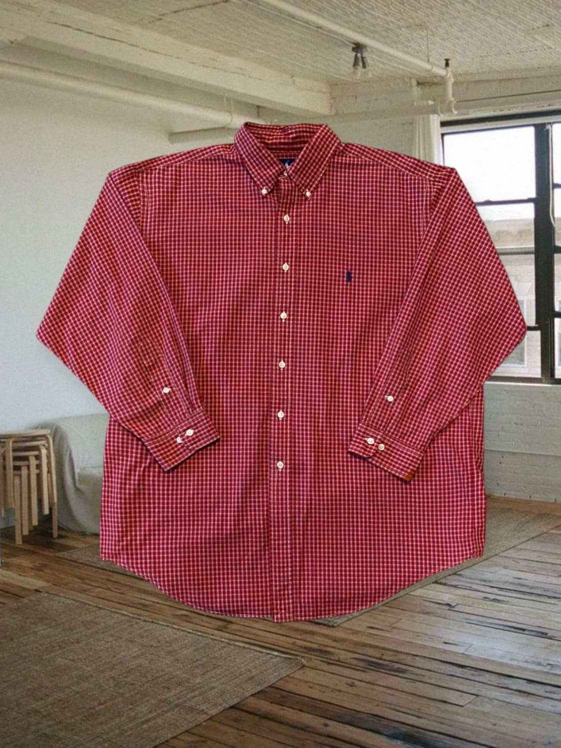 폴로랄프로렌 체크 셔츠 (Man 2XL) 상품이미지1
