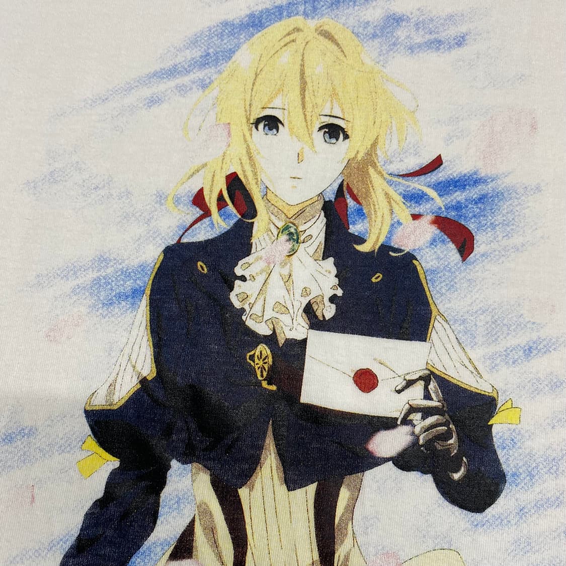 바이올렛에버가든 부틀렉 애니메이션 티셔츠 상품이미지6