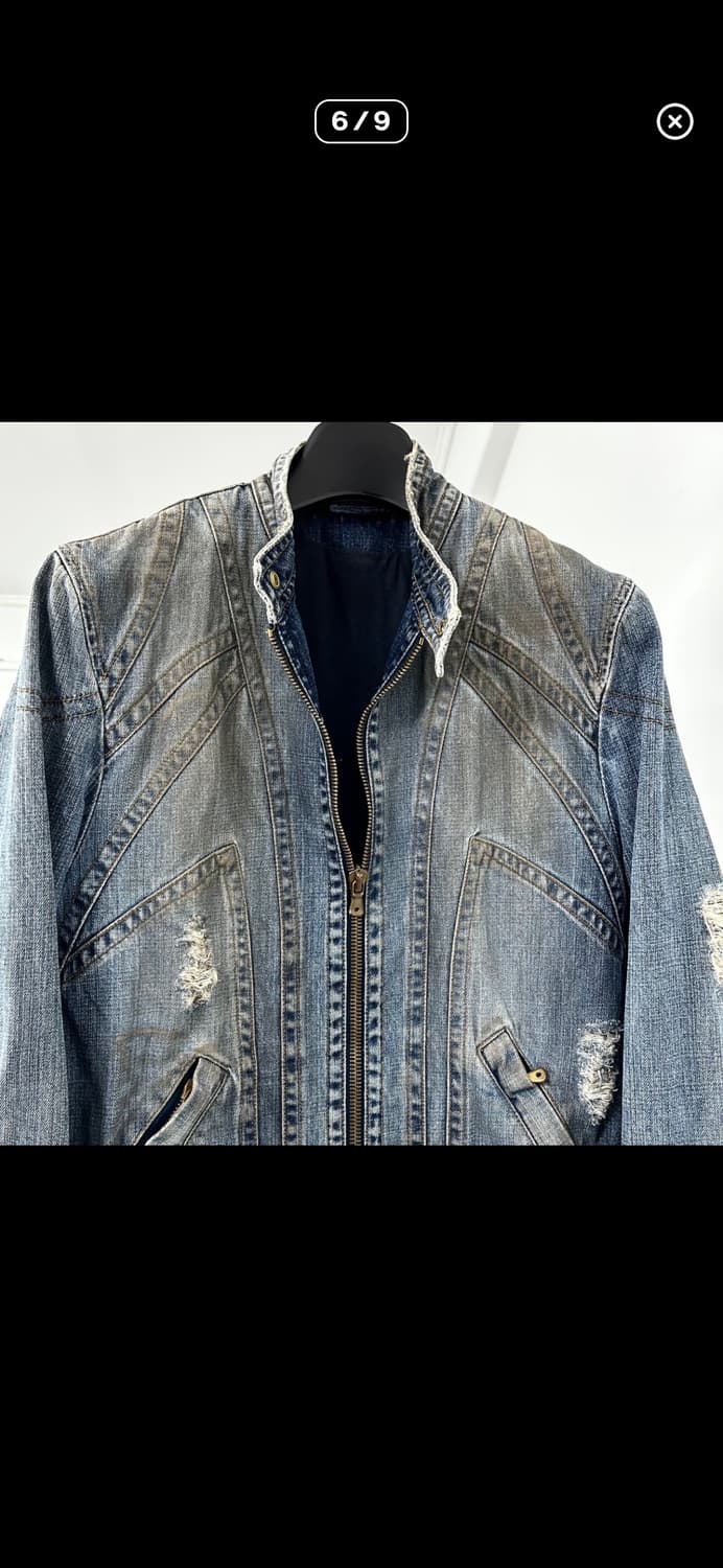 돌체앤가바나 바이커데님자켓 상품이미지3