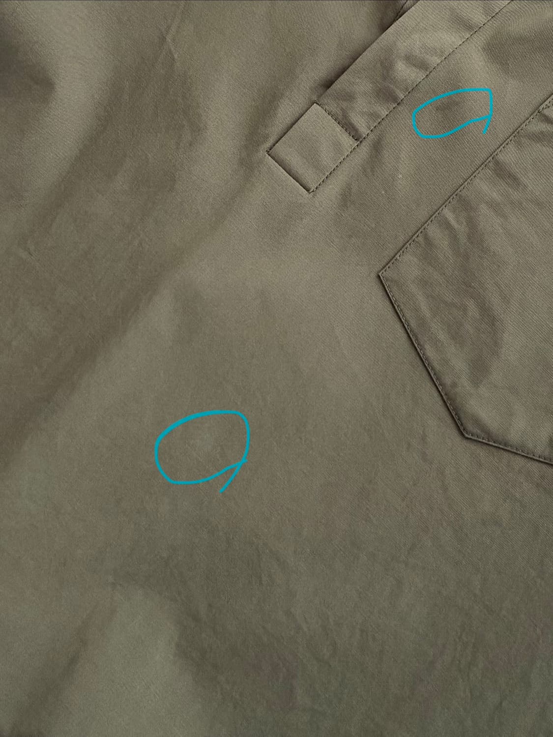 46) 준지 Juun.J 17ss 헨리넥 반팔 셔츠 카키 상품이미지6